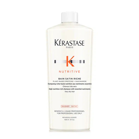 Kérastase Nutritive Bain Satin Riche 1000 ml Shampoo Nutritivo para Cabello Muy Seco