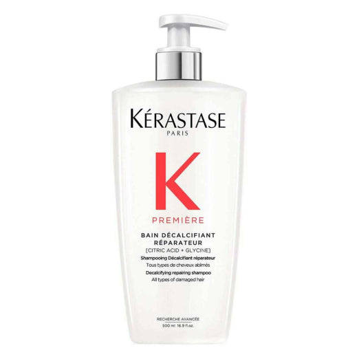 Kérastase Première Bain Décalcifiant Réparateur 500 ml Shampoo Reparador y Descalcificante para Cabello Dañado