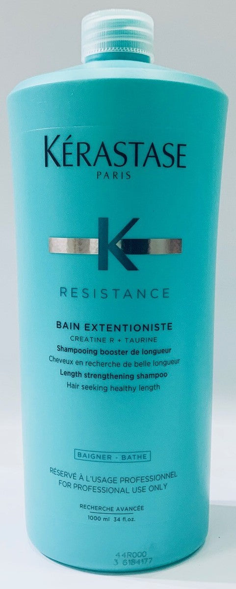 Kérastase Resistance Bain Extentioniste 1000 ml Shampoo Fortalecedor para Favorecer el Crecimiento del Cabello
