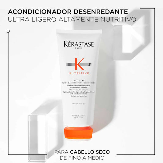 Kérastase Nutritive Lait Vital Acondicionador Nutritivo para Cabello Seco