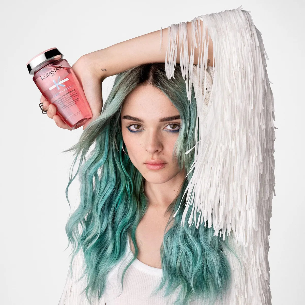 Kérastase Chroma Absolu Bain Riche Chroma Respect Shampoo Nutritivo para Cabello Teñido