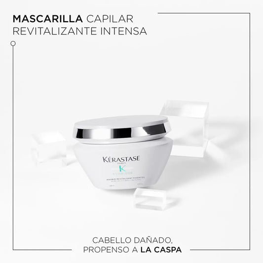 Kérastase Symbiose Masque Revitalisant Essentiel Mascarilla Revitalizante para Cabello con Caspa y Cuero Cabelludo Sensible