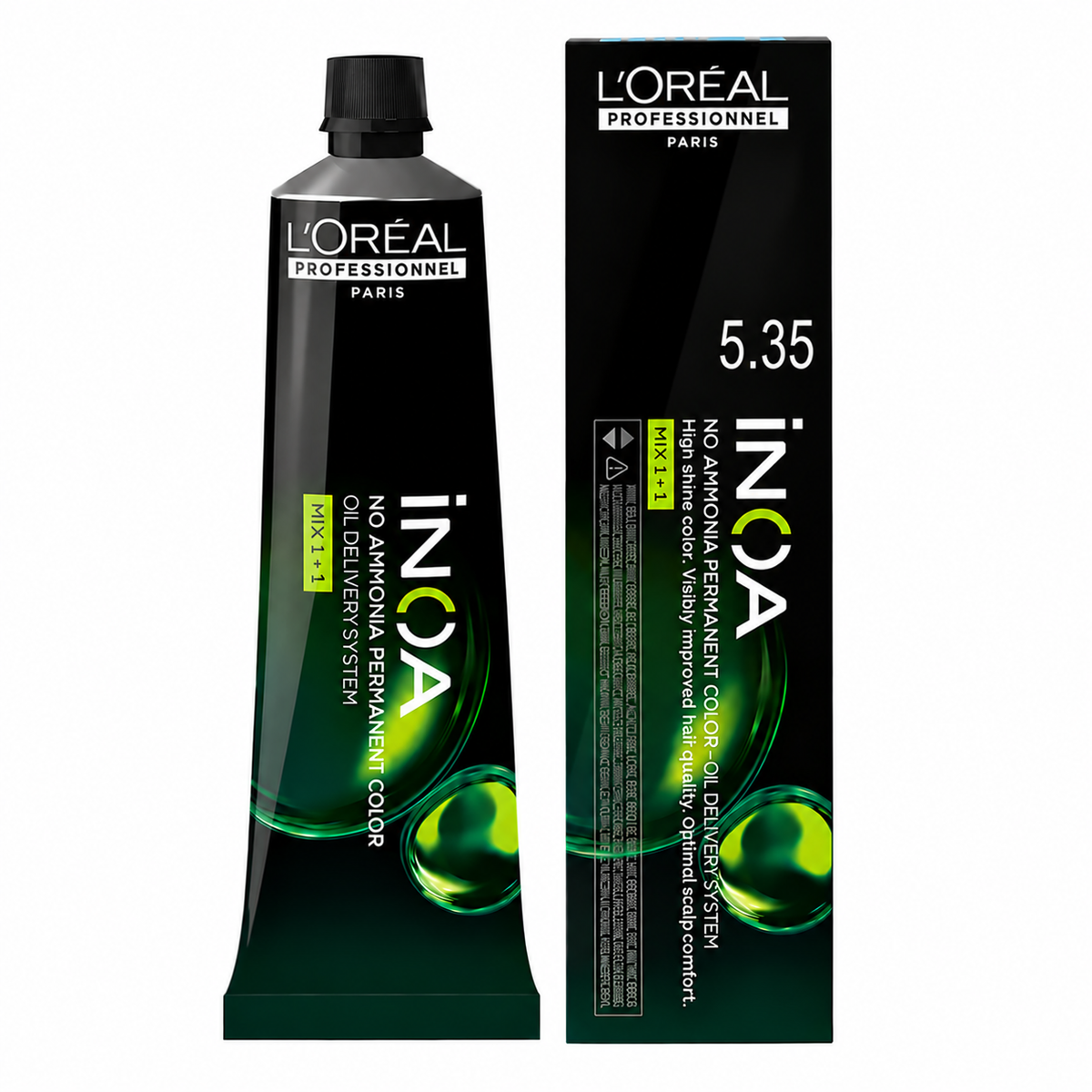 L’Oréal Professionnel INOA 5.35 – Castaño Claro Dorado Caoba Coloración Sin Amoníaco 60 g