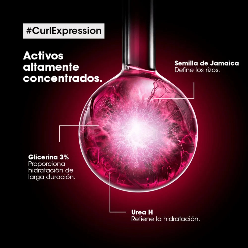 L'Oréal Professionnel Curl Expression Mascarilla Hidratante Intensiva 250 ml Mascarilla para Cabello Rizado y Crespo