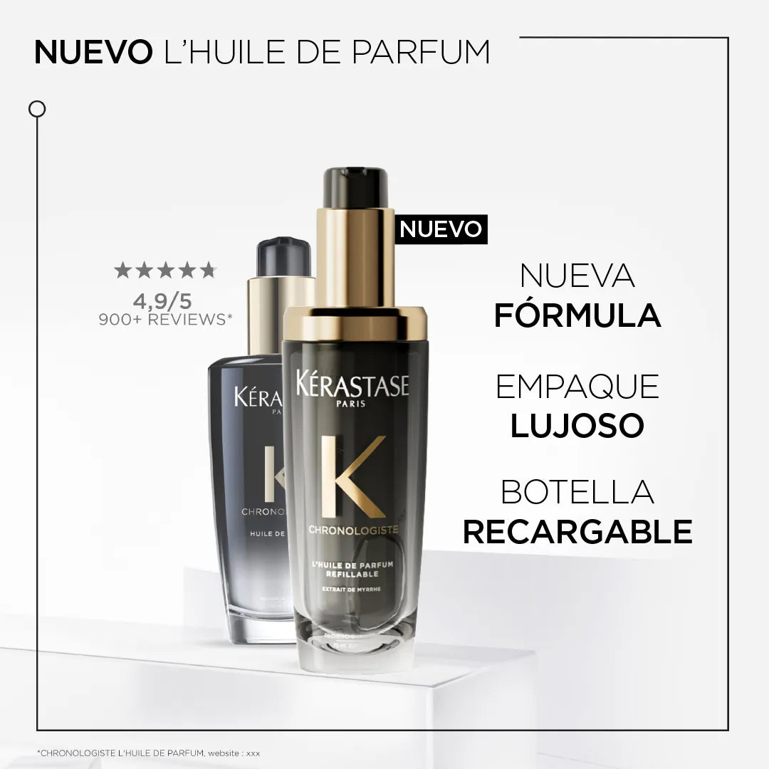 Kérastase Chronologiste L'Huile de Parfum Aceite Capilar Perfumado Antiedad para Todo Tipo de Cabello