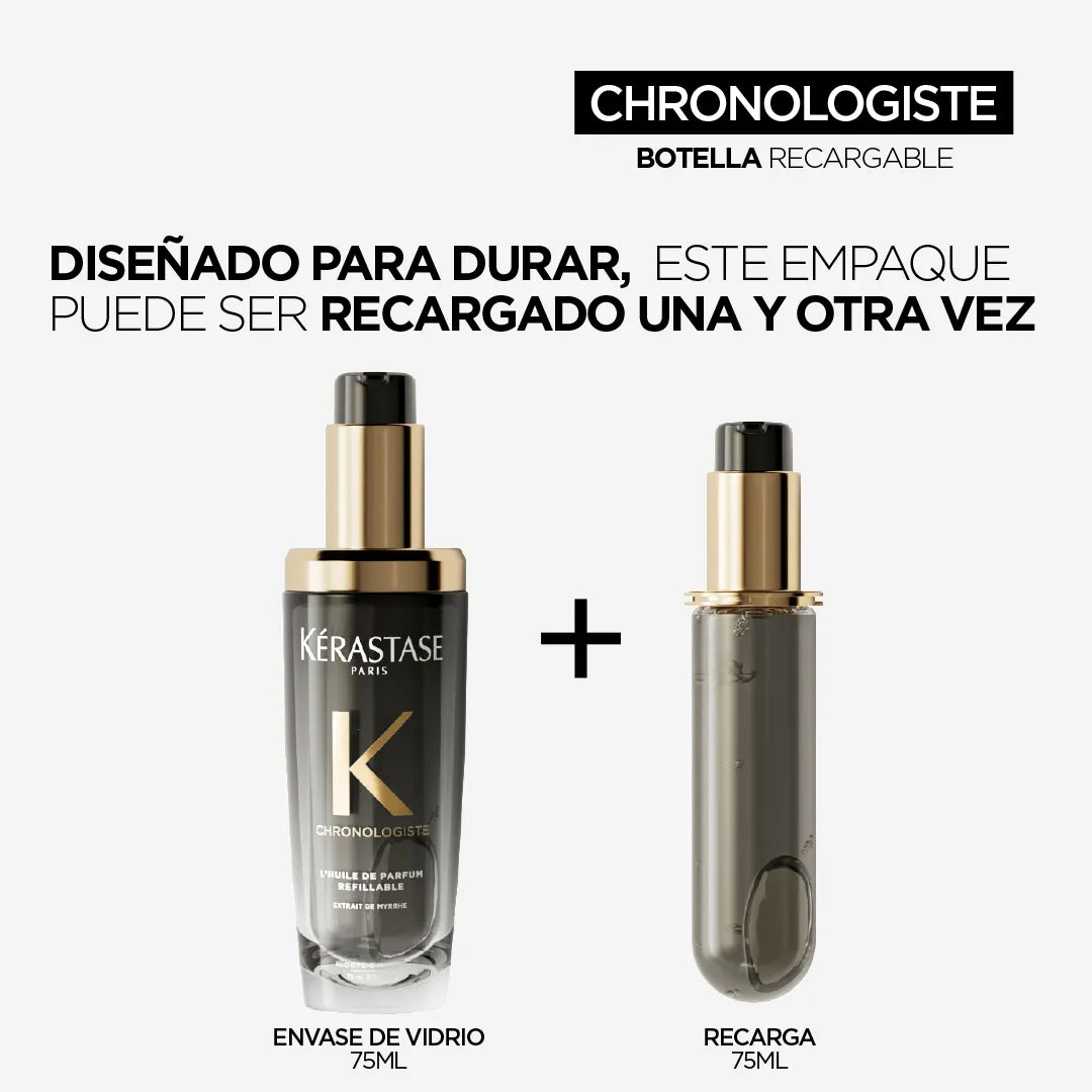 Kérastase Chronologiste L'Huile de Parfum Aceite Capilar Perfumado Antiedad para Todo Tipo de Cabello