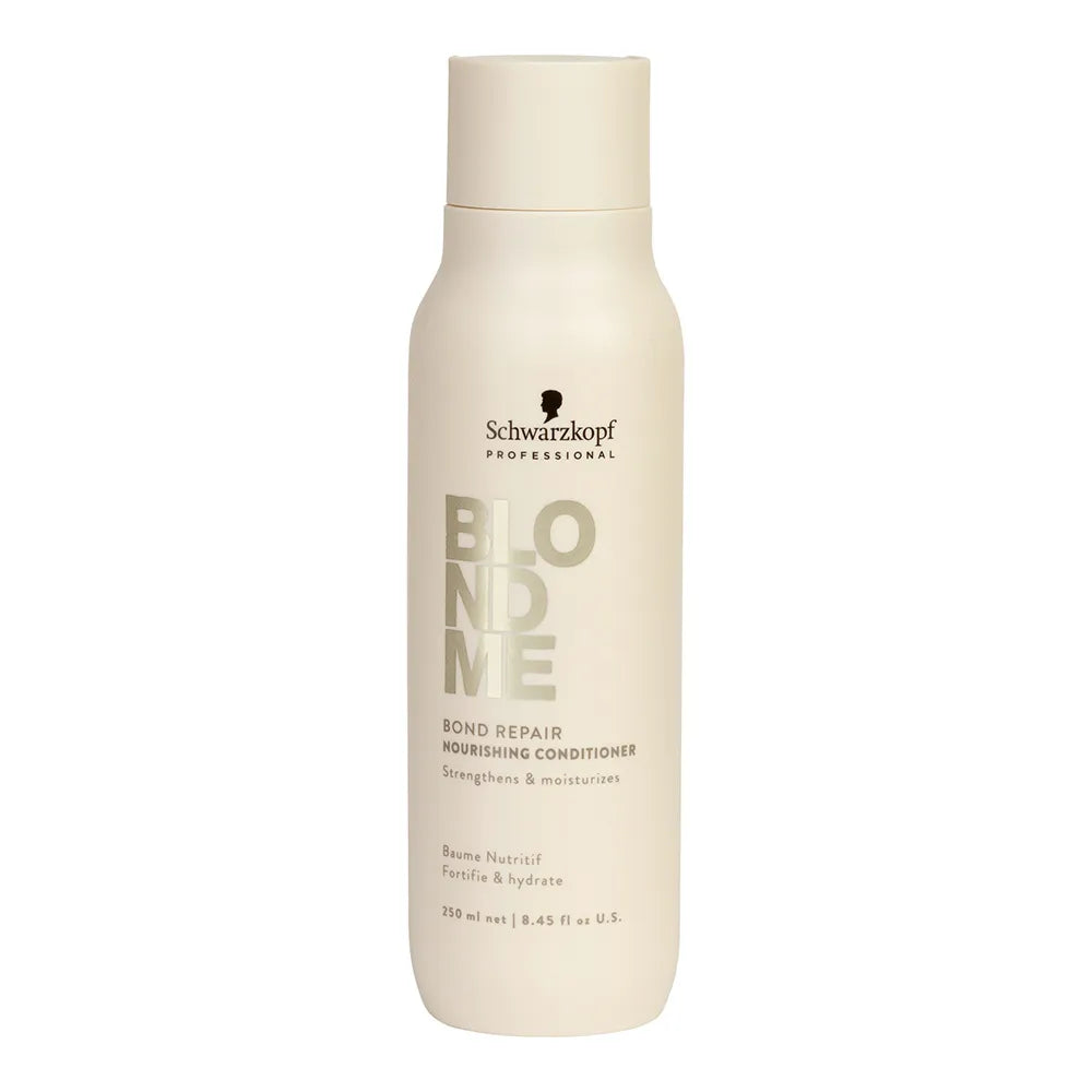 Schwarzkopf Professional BlondMe Bond Repair Nourishing Conditioner 250 ml Acondicionador Nutritivo Reparador para Cabello Rubio
