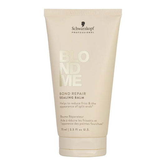 Schwarzkopf Professional BlondMe Bond Repair Sealing Balm 75 ml Bálsamo Sellador Reparador sin Enjuague para Cabello Rubio