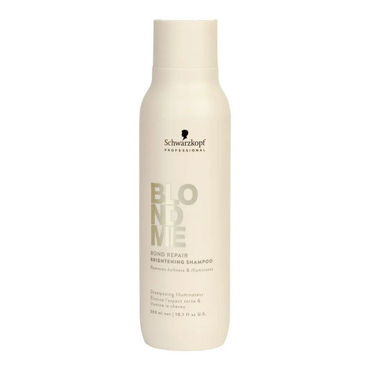 Schwarzkopf Professional BlondMe Bond Repair Brightening Shampoo 300 ml Shampoo Iluminador Reparador para Cabello Rubio