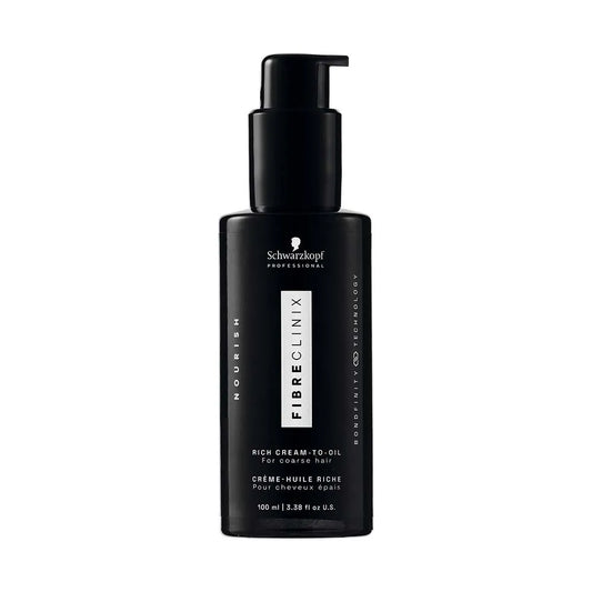 Schwarzkopf Professional Fibre Clinix Rich Repair Oil 100 ml Aceite Reparador para Cabello Grueso y Muy Seco