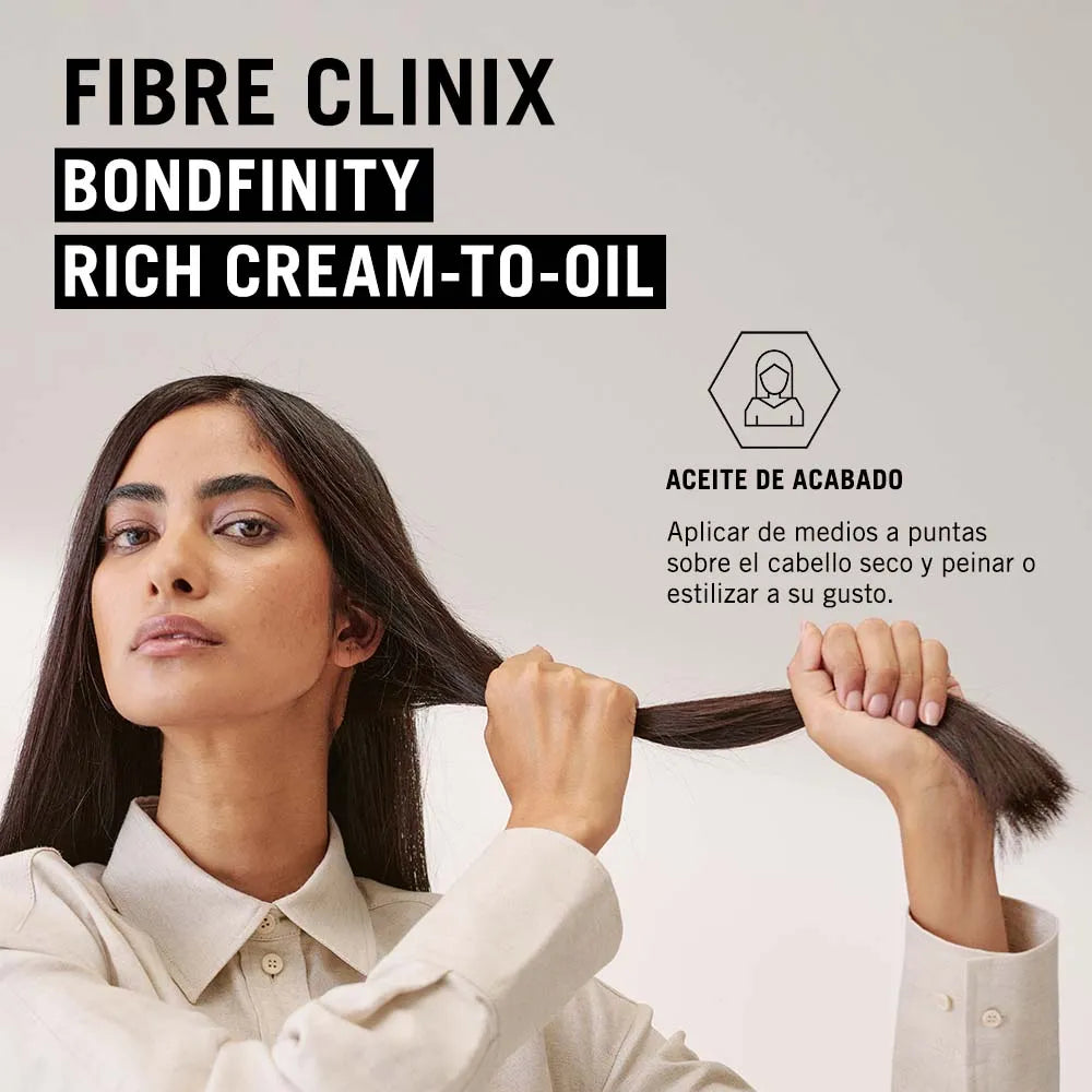 Schwarzkopf Professional Fibre Clinix Rich Repair Oil 100 ml Aceite Reparador para Cabello Grueso y Muy Seco