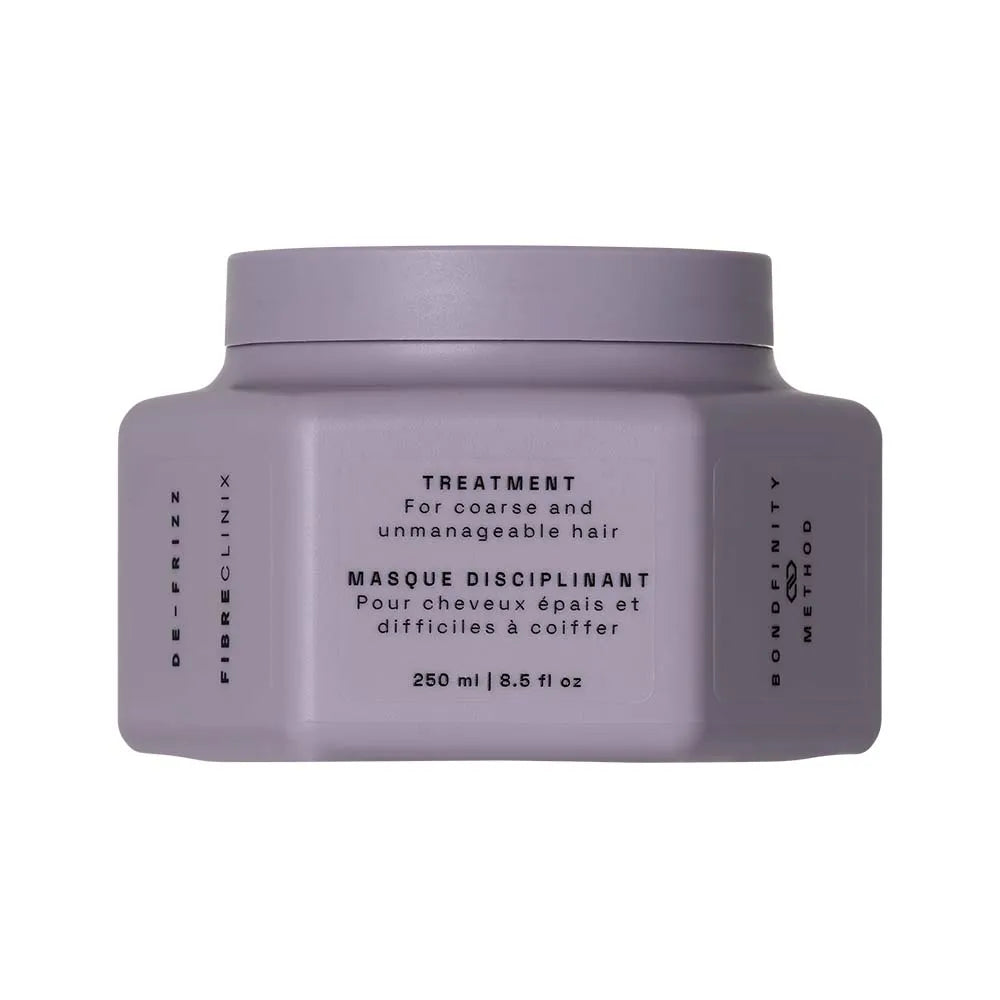Schwarzkopf Professional Fibre Clinix De-Frizz Treatment 250 ml Mascarilla Antifrizz para Cabello Rebelde y Encrespado