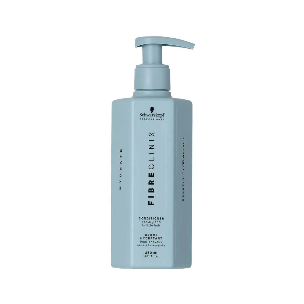 Schwarzkopf Professional Fibre Clinix Hydrate Conditioner 250 ml Acondicionador Hidratante para Cabello Seco y Deshidratado