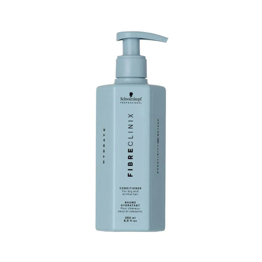 Schwarzkopf Professional Fibre Clinix Hydrate Conditioner 250 ml Acondicionador Hidratante para Cabello Seco y Deshidratado