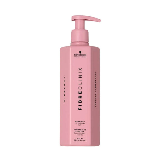Schwarzkopf Professional Fibre Clinix Vibrancy Shampoo 300 ml Shampoo Protector del Color para Cabello Teñido
