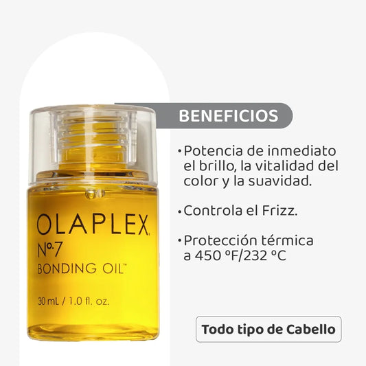Olaplex Nº.7 Bonding Oil 30 ml Aceite Reparador con Protección Térmica para Cabello Dañado