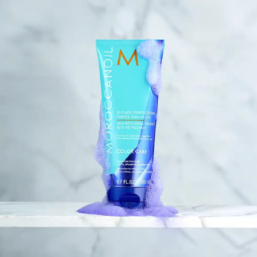 Moroccanoil Blonde Perfecting Purple Shampoo  Shampoo Violeta