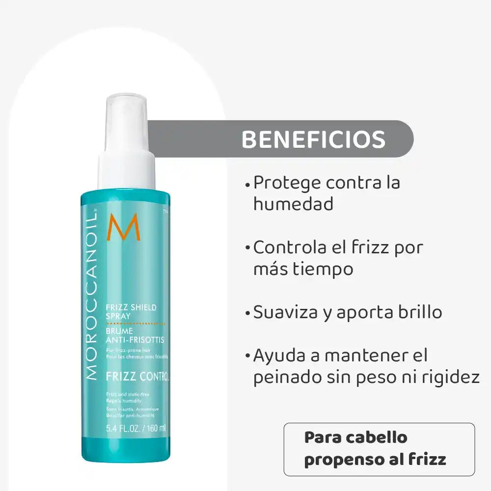 Moroccanoil Frizz Shield Spray 160 ml  Protector Antifrizz y Antihumedad