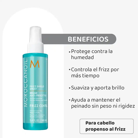 Moroccanoil Frizz Shield Spray 160 ml  Protector Antifrizz y Antihumedad