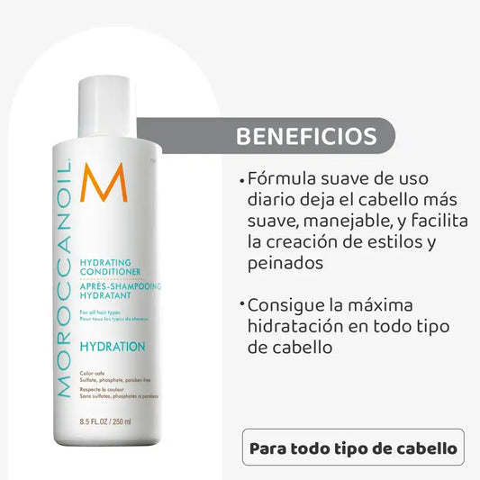 Acondicionador Moroccanoil hidratante para cabello seco y deshidratado