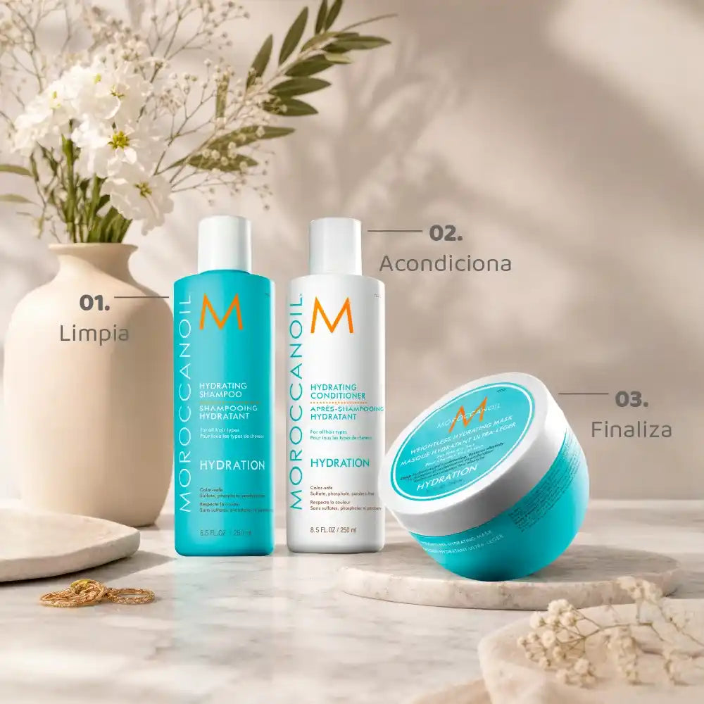 Mascarilla Moroccanoil con aceite de argán para cabello seco