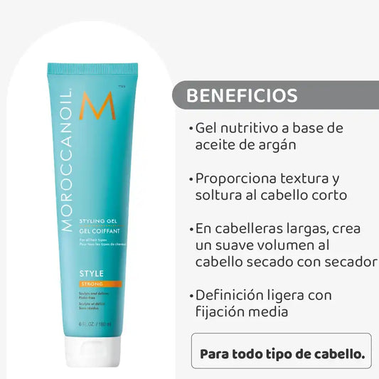 Moroccanoil Styling Gel Strong Gel de Fijación Fuerte 180 ml