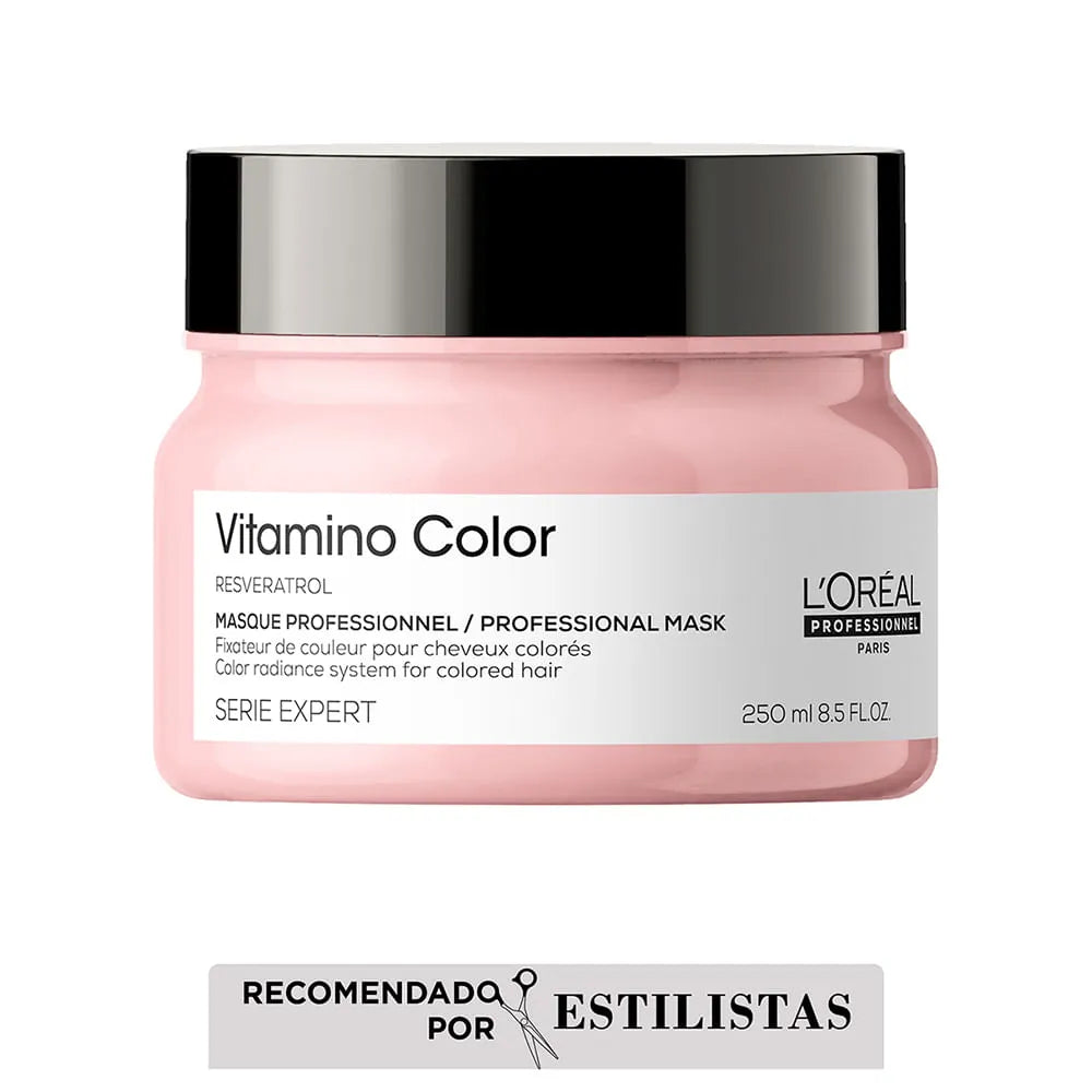 L'Oréal Professionnel Vitamino Color Mascarilla 250 ml Tratamiento Protector para Cabello Teñido