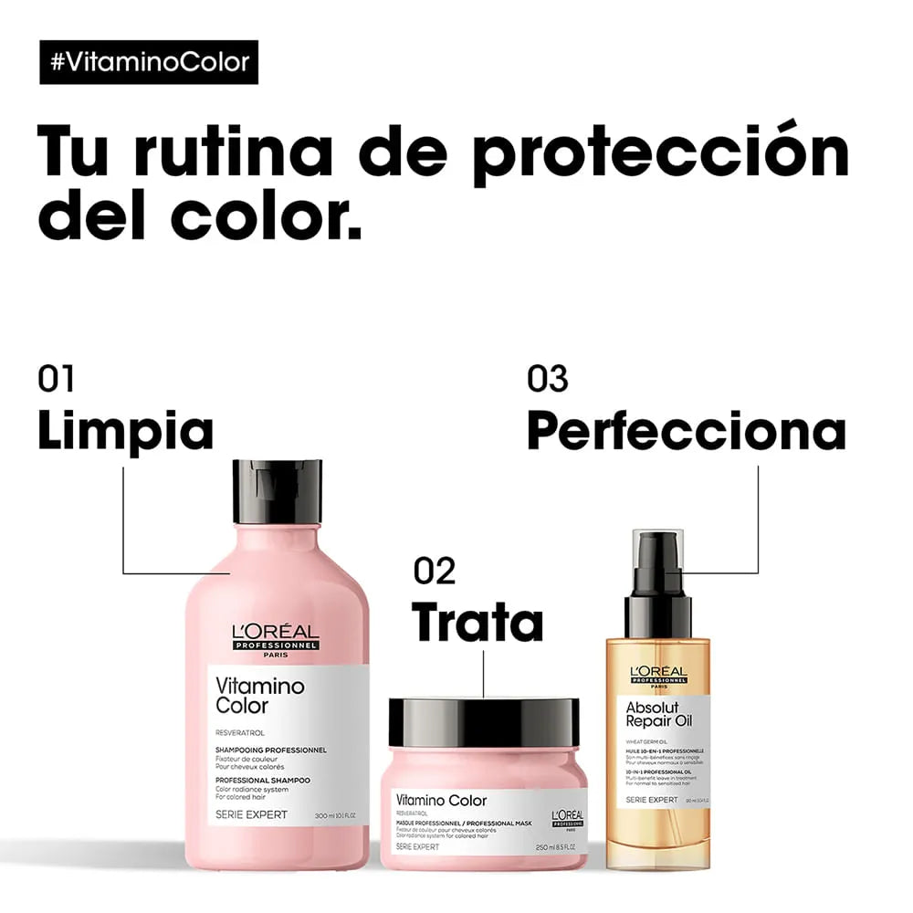 L'Oréal Professionnel Vitamino Color Mascarilla 250 ml Tratamiento Protector para Cabello Teñido