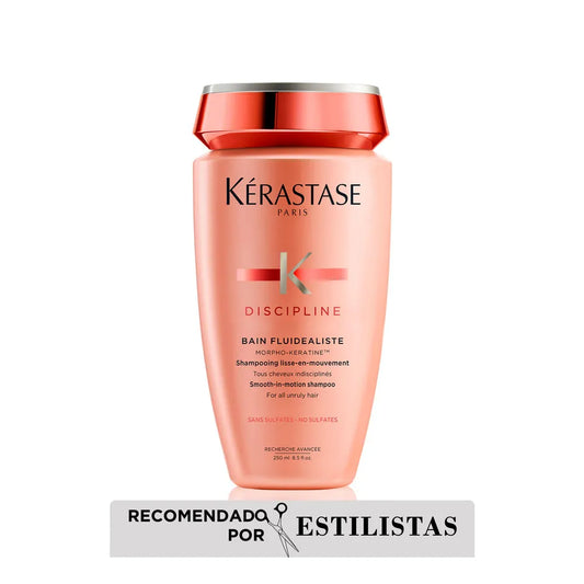 Kérastase Discipline Bain Fluidealiste Shampoo Antifrizz para Cabello Rebelde y con Frizz