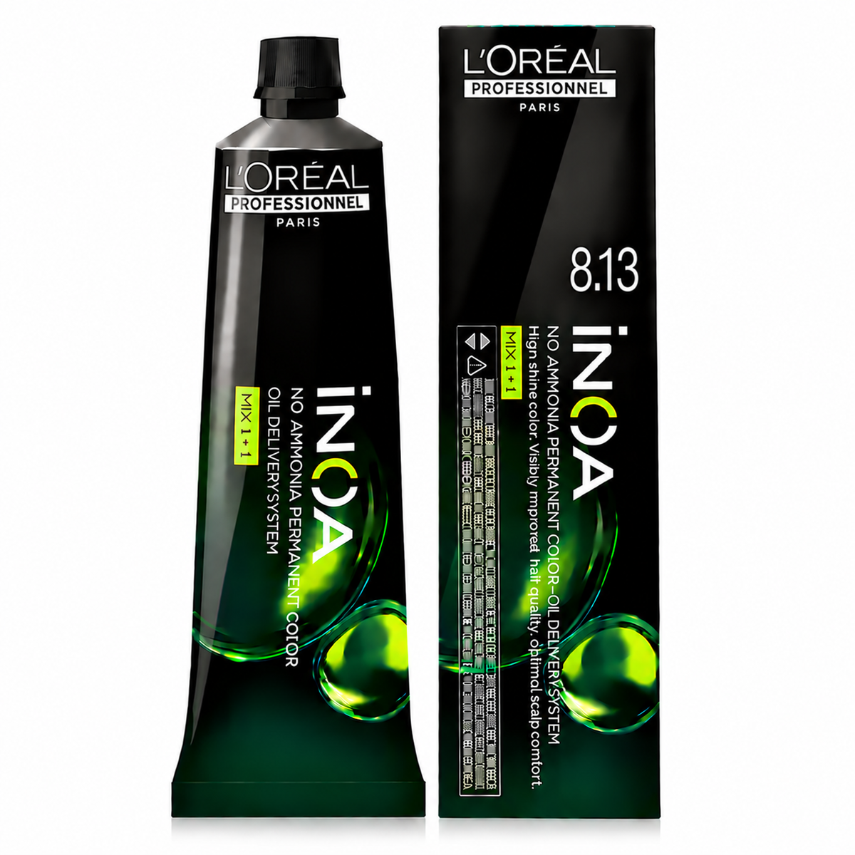 L’Oréal Professionnel INOA 8.13 – Rubio Claro Ceniza Dorado Coloración Sin Amoníaco 60 g
