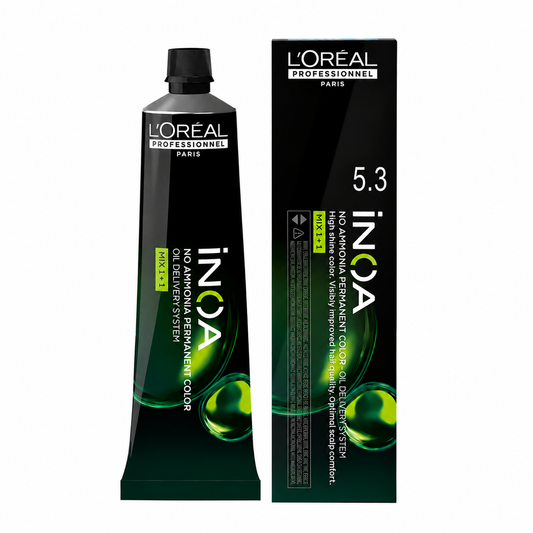 L’Oréal Professionnel INOA 5.3 – Castaño Claro Dorado Coloración Sin Amoníaco 60 g