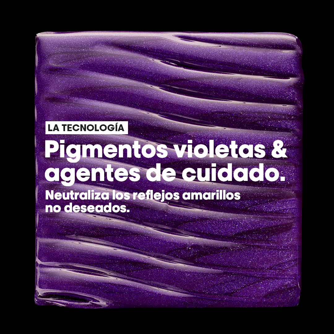 L'Oréal Professionnel Vitamino Color Spectrum Purple Shampoo 300 ml Shampoo Matizador para Cabello Rubio, Decolorado y con Mechas