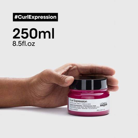 L'Oréal Professionnel Curl Expression Mascarilla Hidratante Intensiva 250 ml Mascarilla para Cabello Rizado y Crespo