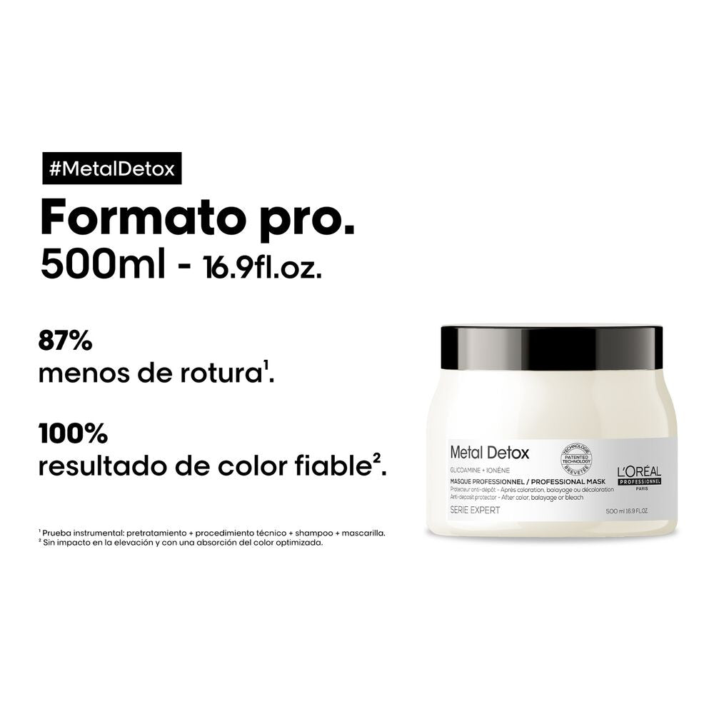 L’Oréal Professionnel Metal Detox Mascarilla Capilar 500 ml