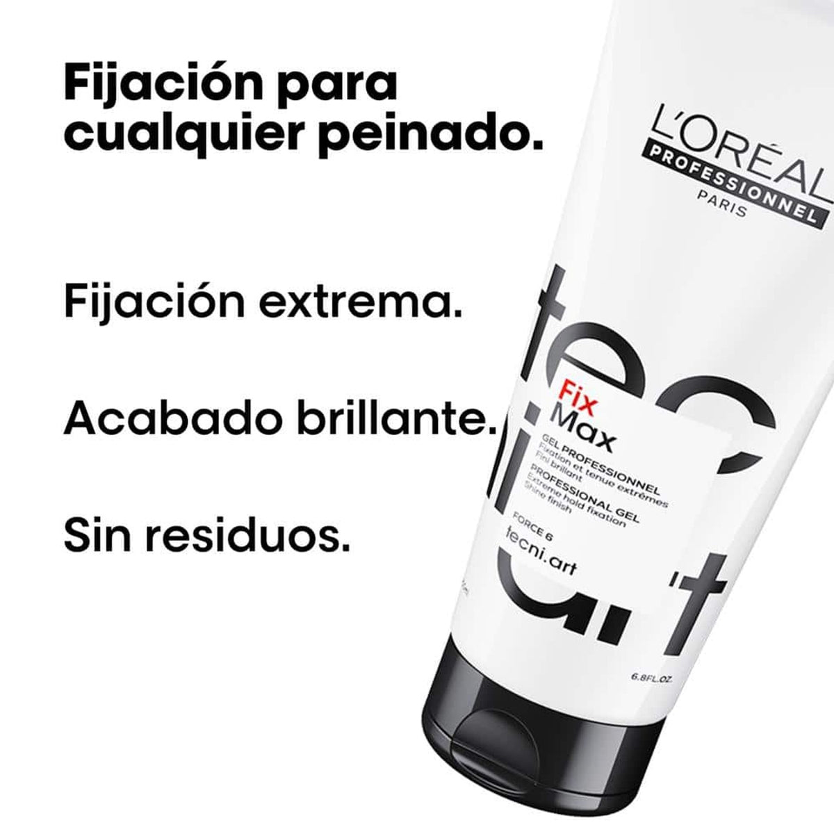 L’Oréal Professionnel Tecni.Art Fix Max Gel de Fijación Fuerte 200 ml