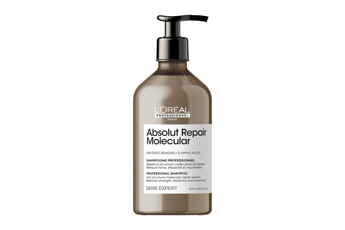 L'Oréal Professionnel Absolut Repair Molecular Shampoo Reparador 500 ml Shampoo Profesional para Cabello Dañado