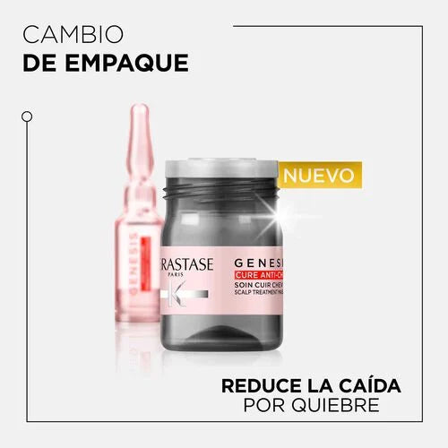 Kérastase Genesis Cure Anti-Chute 10 x 6 ml Tratamiento Intensivo Anticaída en Ampollas
