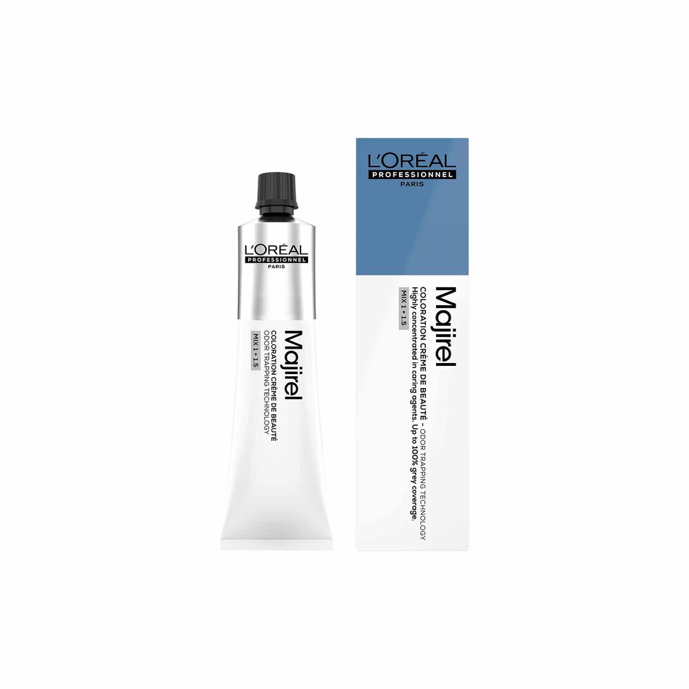 L’Oréal Professionnel Majirel 9.1 – Rubio Muy Claro Ceniza Coloración Permanente Profesional 60 ml