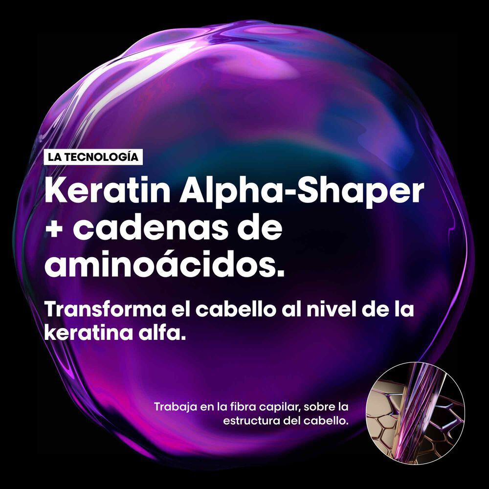 L’Oréal Professionnel Keratin Alpha Sleek Mascarilla Anti-Frizz 500 ml