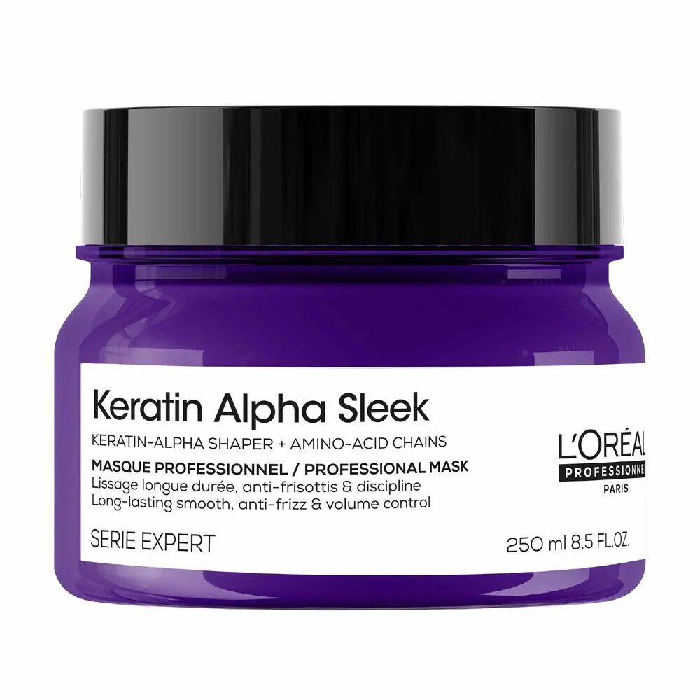 L’Oréal Professionnel Keratin Alpha Sleek Mascarilla Anti-Frizz 250 ml
