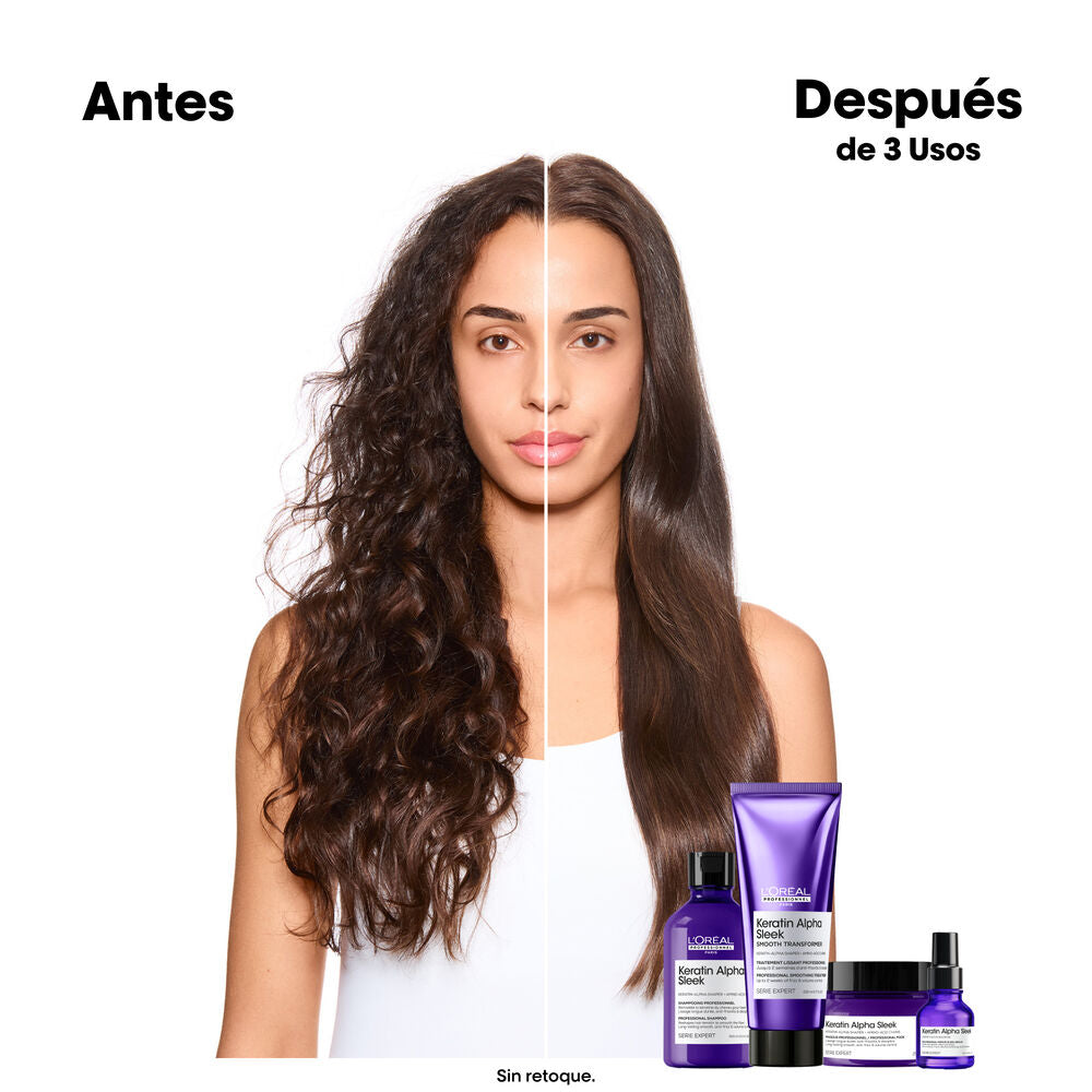 L’Oréal Professionnel Keratin Alpha Sleek Mascarilla Anti-Frizz 250 ml