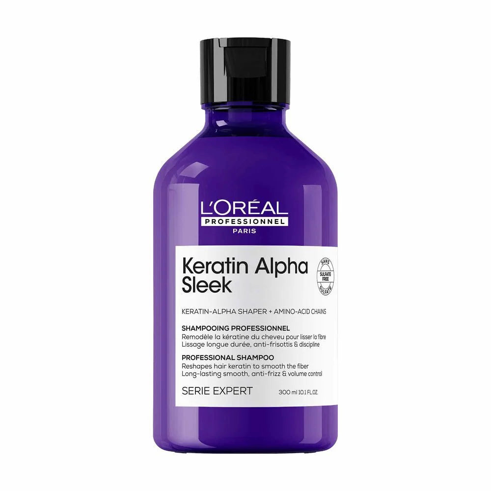 L’Oréal Professionnel Keratin Alpha Sleek Shampoo Anti-Frizz 300 ml