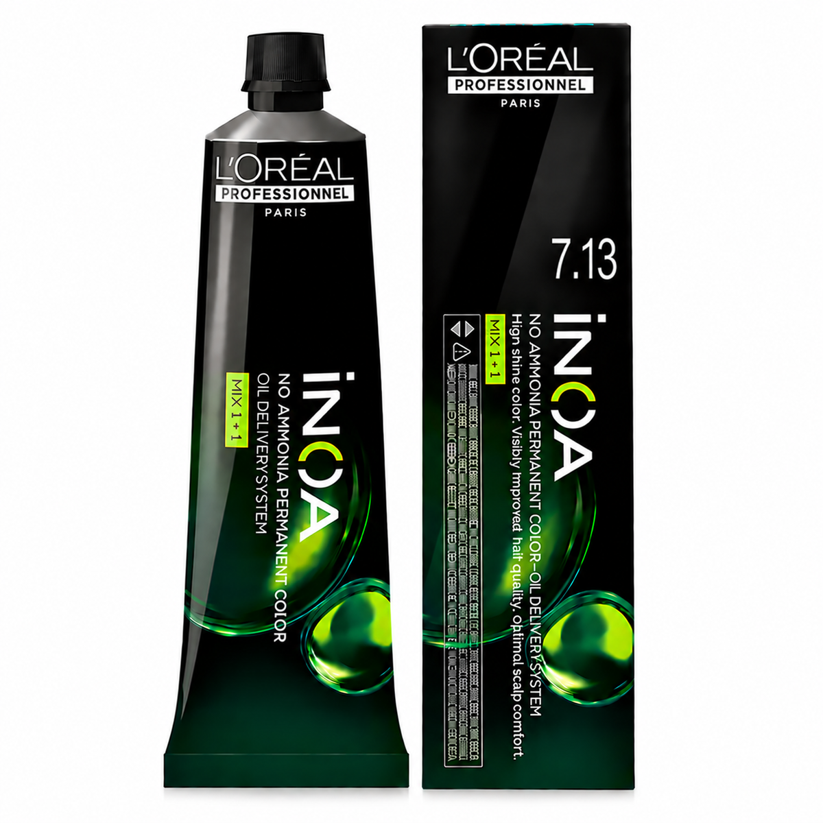 L’Oréal Professionnel INOA 7.13 – Rubio Ceniza Dorado Sin Amoníaco 60 g