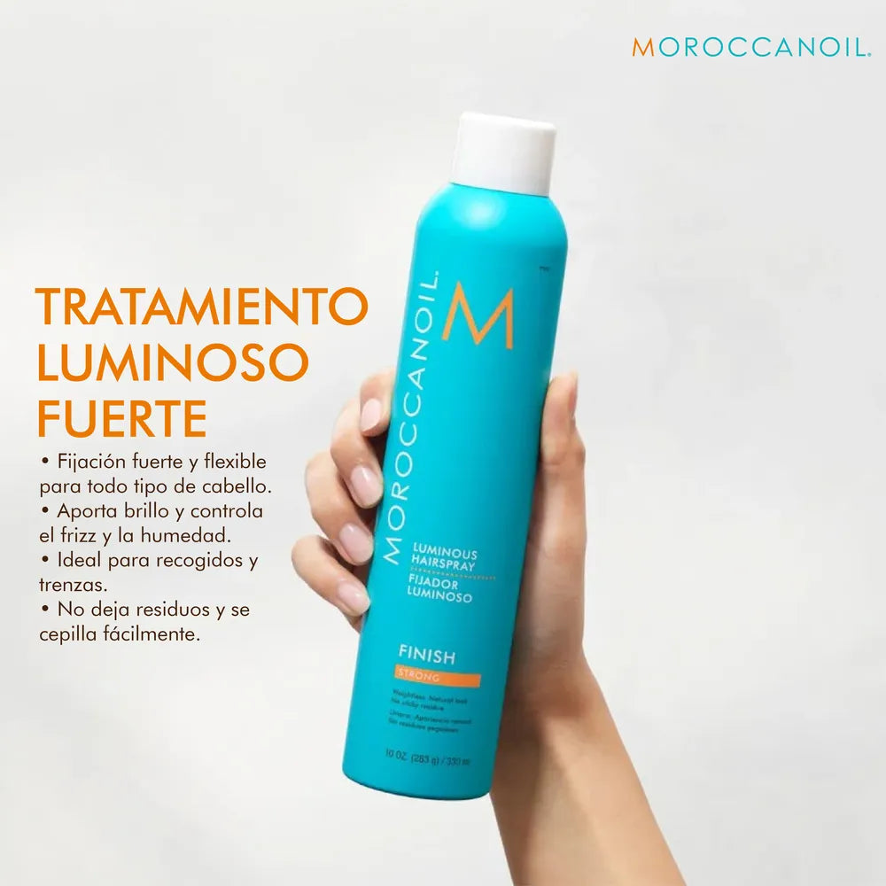 Moroccanoil Luminous Hairspray Strong  Spray de Fijación Fuerte 330 ml