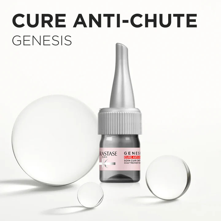 Kérastase Genesis Cure Anti-Chute 10 x 6 ml Tratamiento Intensivo Anticaída en Ampollas