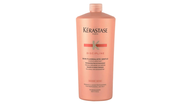 Kérastase Discipline Bain Fluidéaliste Gentle 1000 ml Shampoo Sin Sulfatos Antifrizz para Cabello Sensibilizado