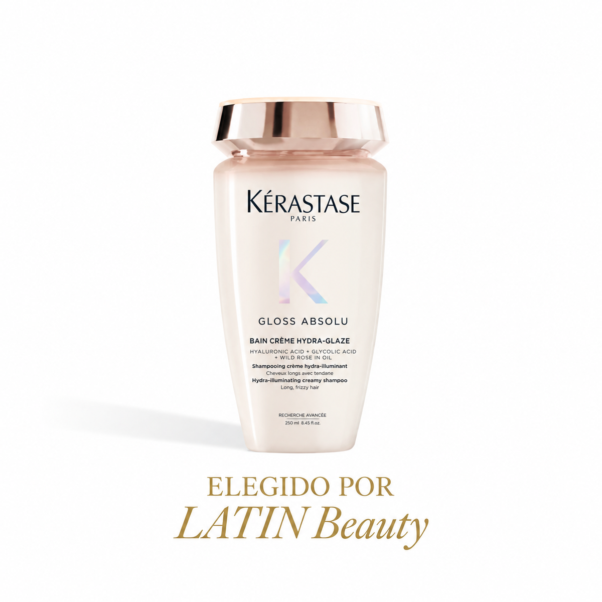 Kérastase Gloss Absolu Bain Crème Hydra-Glaze Shampoo Hidratante Antifrizz