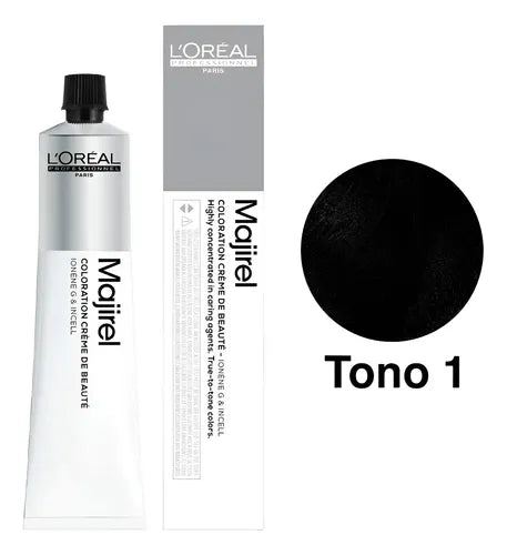 L’Oréal Professionnel Majirel 1 – Negro Coloración Permanente Profesional 60 ml