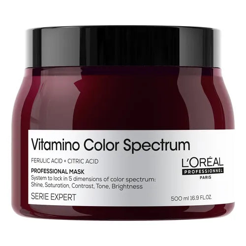 L'Oréal Professionnel Vitamino Color Spectrum Mascarilla 500 ml Mascarilla Protectora para Cabello Teñido
