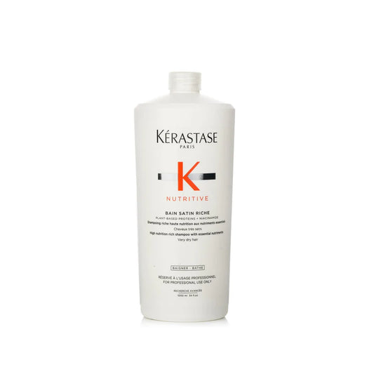 Kérastase Nutritive Bain Satin Riche 1000 ml Shampoo Nutritivo para Cabello Muy Seco